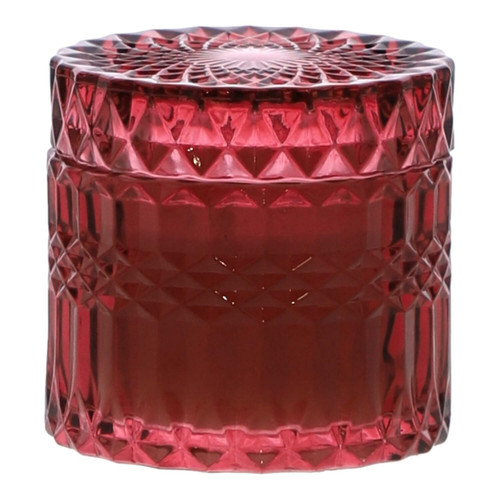 Candle in Glass 8.5cm, red