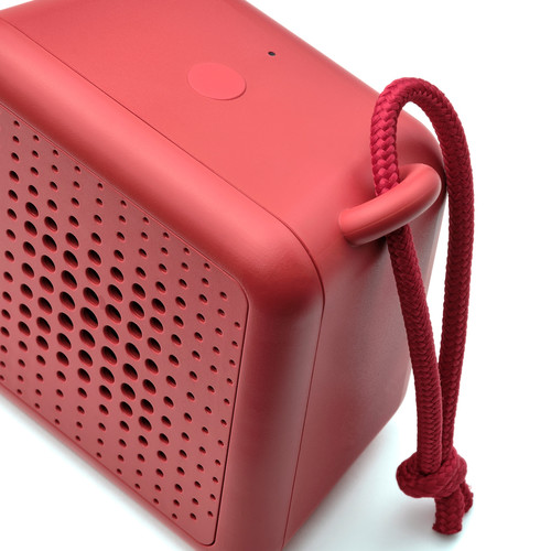 VAPPEBY Portable bluetooth speaker, waterproof red