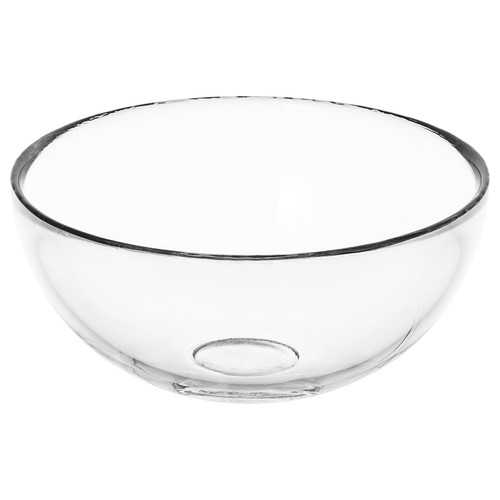 BLANDA Serving bowl, clear glass, 12 cm