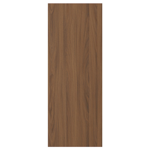 FÖRBÄTTRA Cover panel, brown walnut effect, 39x103 cm