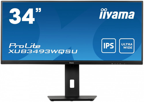 IIyama 34" Monitor XUB3493WQSU IPS UWQHD DP HDMI