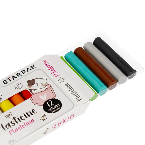 Starpak Plasticine 12 Colours Minis