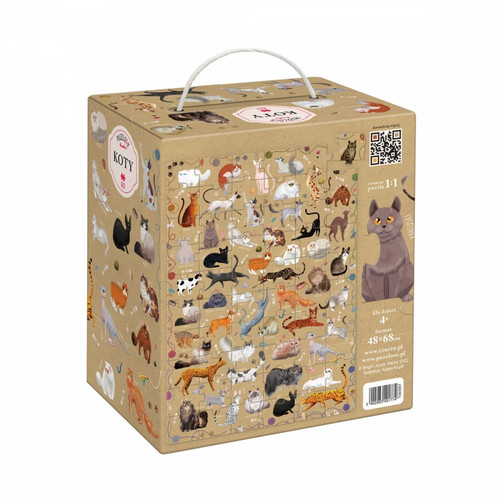 Czu Czu Jigsaw Puzzle Puzzlove Cats 60pcs 4+