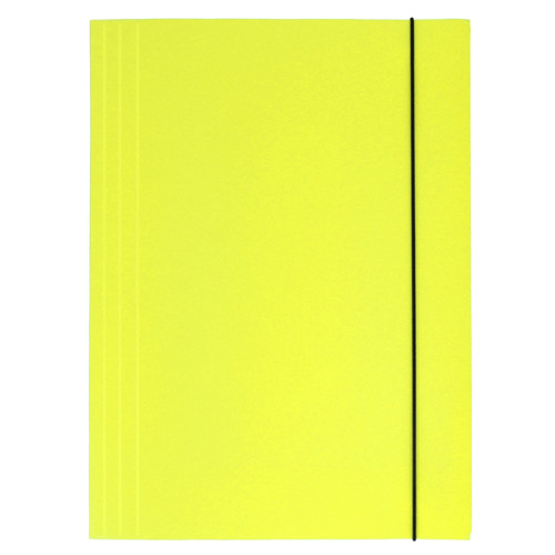 Folder with Elastic Band A4 10-pack, assorted colours