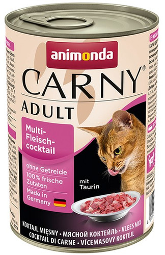 Animonda Carny Adult Cat Food Multi Meat Cocktail 400g
