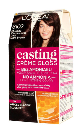 L'Oreal Casting Creme Gloss Conditioning Color no. 3102 Cool Dark Brown