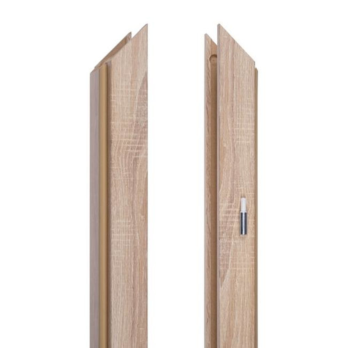 Adjustable Door Frame Jamb 80-100 mm, right, sonoma oak