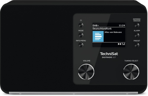 TechniSat Radio Digitradio 307 DAB+/FM, black