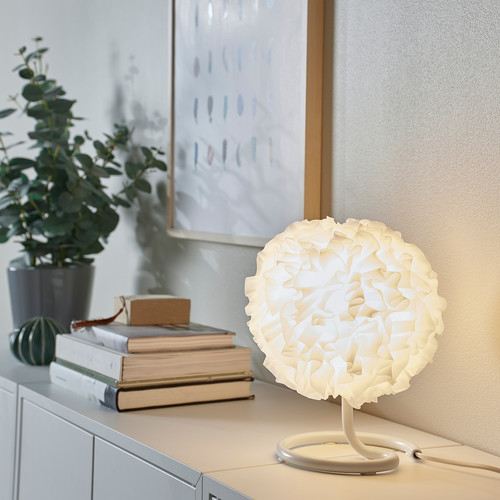 VINDKAST Table lamp, white, 26 cm