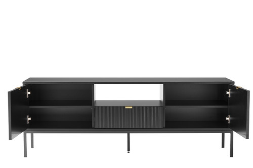 TV Bench Lamello, black