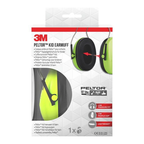 3M Kids Hearing Protection Earmuffs Peltor