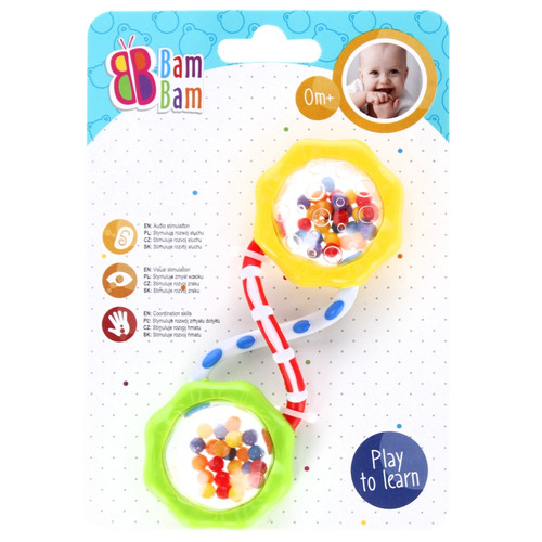 Bam Bam Rattle Balls 0m+