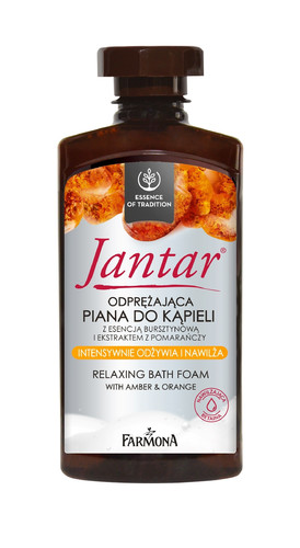 FARMONA Jantar Relaxing Bath Foam with Amber & Orange