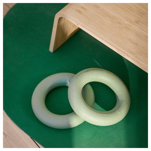 DAJLIEN Training weight, ring shaped/light green, 3 kg