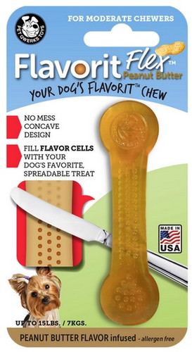 Flavorit Flex Dog Chew Peanut Butter Size S