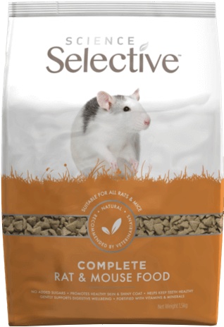 Science Selective Complete Rat & Mouse Food 1.5kg