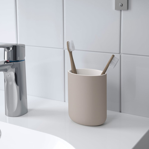 EKOLN Toothbrush holder, beige