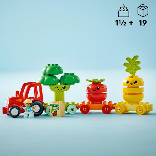 LEGO DUPLO Fruit and Vegetable Tractor 18m+