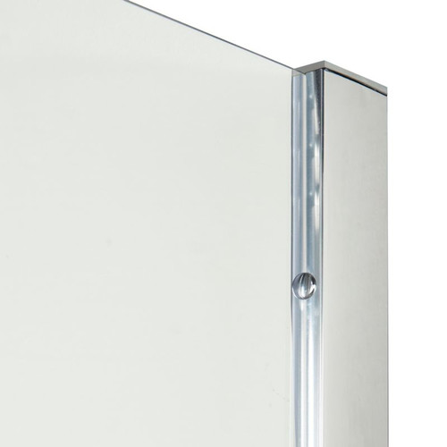 Shower Panel Onega 70 cm, chrome/transparent