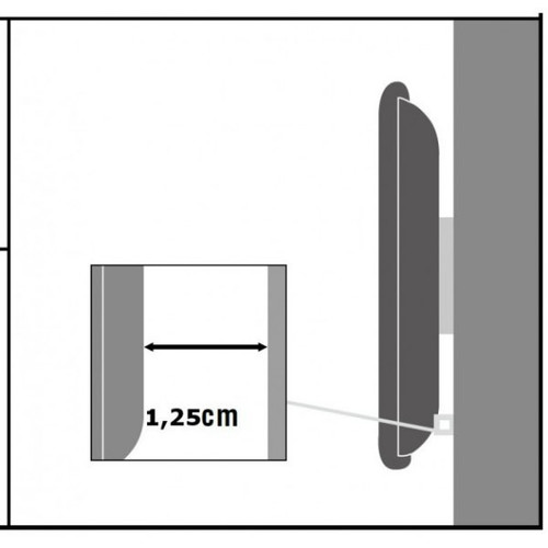 TV Wall Mount 13-37" 35kg 301351, black