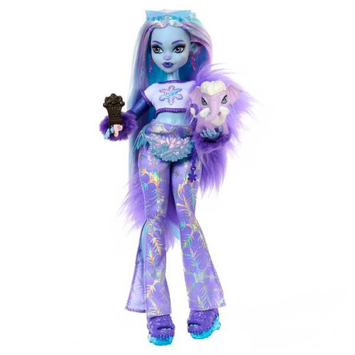 Monster High Doll, Abbey Bominable Yeti Fashion Doll HNF64 4+