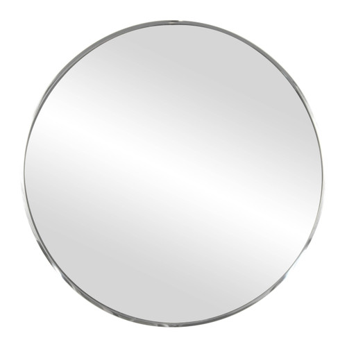 Mirror Round Sepio 60 cm, glossy inox