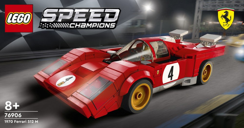 LEGO Speed Champions 1970 Ferrari 512 M 8+