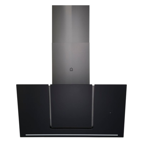 GoodHome Chimney Hood Bamia GHAGML90, black