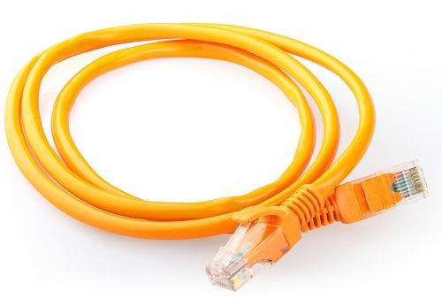 Gembird Patch Cord Cat5e UTP 0.5m orange moulded strain relief