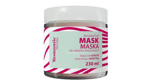 ROMANTIC Professional Hair Mask Keratin 230ml