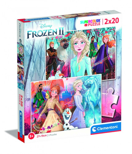 Clementoni Children's Puzzle Frozen II 2x 20pcs 3+