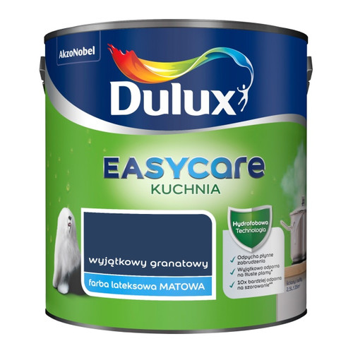 Dulux EasyCare Kitchen Hydrophobic Paint 2.5l unique navy blue