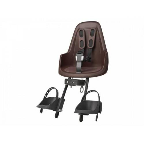 Bobike Bicycle Front Seat One Mini 9-15kg, Coffee Brown