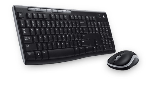 Logitech Wireless Keyboard & Mouse MK270 920-004508