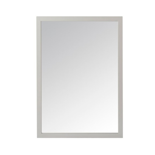 GoodHome Bathroom Mirror Perma 100 x 70 cm, grey frame