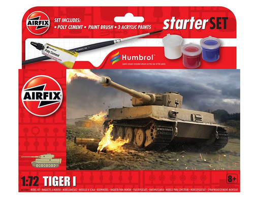 Airfix Plastic Model Kit Small Set Sherman Firefly 8+