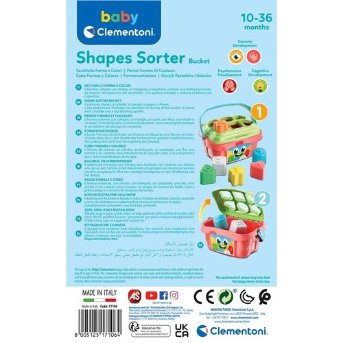 Clementoni Baby Shapes Sorter 10m+