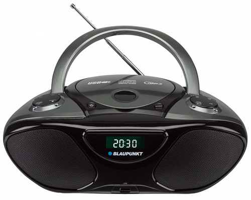 Blaupunkt Boombox BB14 BK CD MP3 USB AUX FM PLL