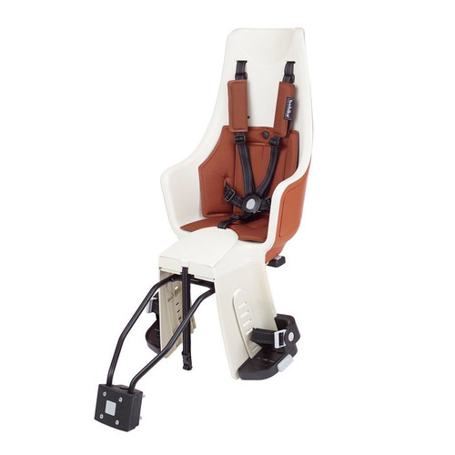 Bobike Bicycle Rear Seat Exclusive Maxi Plus 9-22kg, frame mount, cinnamon brown