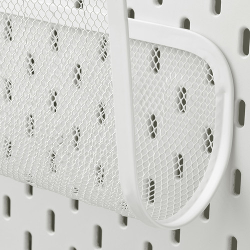 SKÅDIS Magazine holder, white