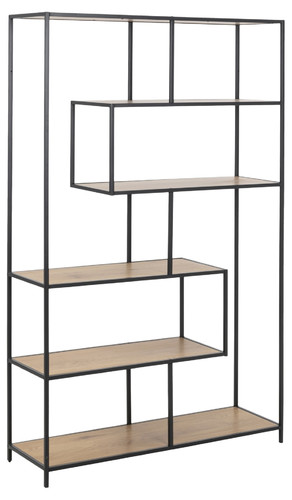 Shelving Unit Bookcase Oxford 4, oak