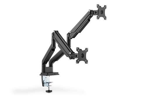 Digitus Double Desk Arm with Clamp 2xLCD 15-32" 2x9kg DA-90395