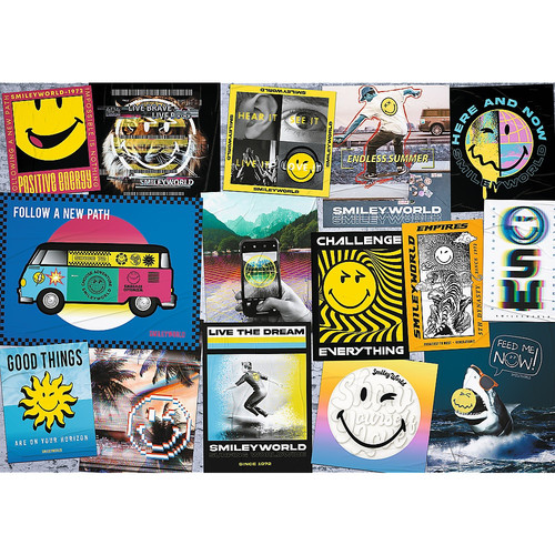 Trefl Jigsaw Puzzle Live Positive Smiley World 1000pcs 12+