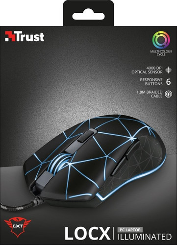 Trust GXT 133 Locx Gaming Wired Mouse