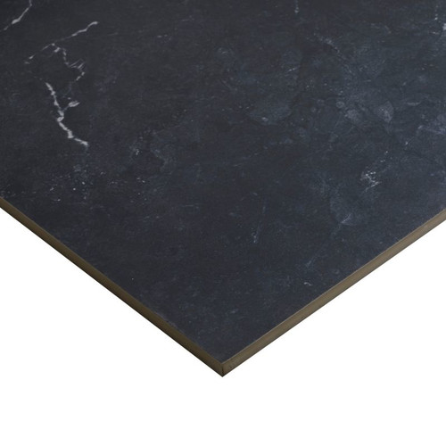 Gres Tile Ultimate Marble GoodHome 59,5 x 59,5 cm, black polished, 1.06 m2