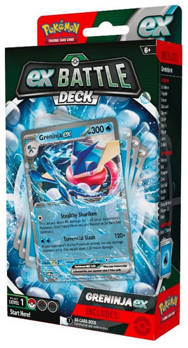 Pokemon TCG Deluxe Battle Deck-Greninja EX 6+