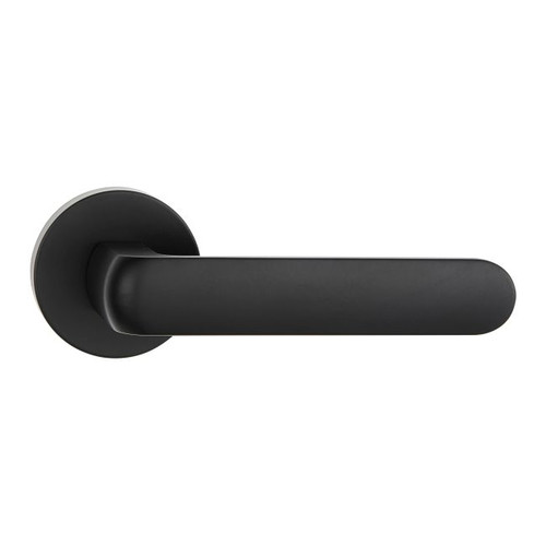 Gamet Door Handle Organic, super matt black