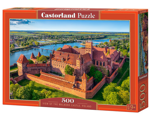 Castorland Jigsaw Puzzle View of the Malbork Castle, Poland 500pcs 9+