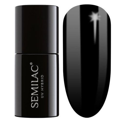 SEMILAC Hybrid Gel Polish 031 Black Diamond - 7 ml