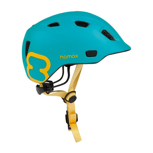 Hamax Children's Helmet Thundercap 52-56 - turquoise/yellow